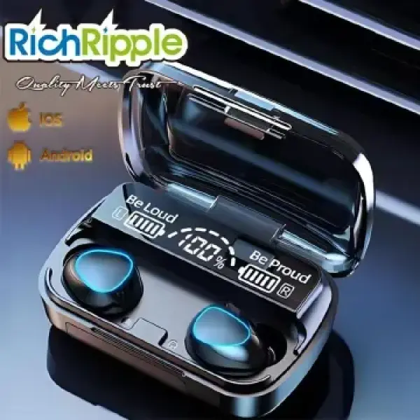 Rich Ripple MaxSound Wireless Earbuds